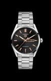 Tag Heuer Carrera Day Date Black Dial Silver Steel Strap Watch for Men - WBN2013.BA0640 Authentic Buy Shop Now