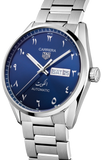 Tag Heuer Carrera Automatic Blue Dial Silver Steel Strap Watch for Men - WBN2016.BA0640 Authentic Buy Shop Now