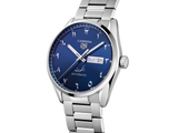 Tag Heuer Carrera Automatic Blue Dial Silver Steel Strap Watch for Men - WBN2016.BA0640 Authentic Buy Shop Now