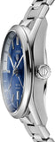 Tag Heuer Carrera Twin Time Blue Dial Silver Steel Strap Watch for Men - WBN201A.BA0640 Authentic Buy Shop Now
