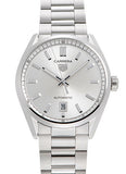 Tag Heuer Carrera Date Silver Dial Silver Steel Strap Watch for Women - WBN2111.BA0639 Authentic Buy Shop Now
