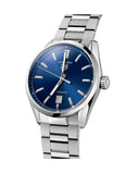 Tag Heuer Carrera Date Blue Dial Silver Steel Strap Watch for Men - WBN2112.BA0639 Authentic Buy Shop Now