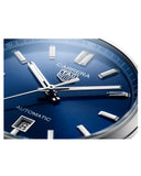 Tag Heuer Carrera Date Blue Dial Silver Steel Strap Watch for Men - WBN2112.BA0639 Authentic Buy Shop Now