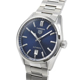 Tag Heuer Carrera Date Blue Dial Silver Steel Strap Watch for Men - WBN2112.BA0639 Authentic Buy Shop Now