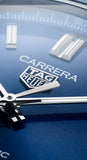 Tag Heuer Carrera Date Blue Dial Blue Leather Strap Watch for Men - WBN2112.FC6504 Authentic Buy Shop Now