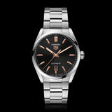 Tag Heuer Carrera Black Dial Silver Steel Strap Watch for Men - WBN2113.BA0639 Authentic Buy Shop Now