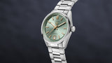 Tag Heuer Carrera Date Automatic 18K Green Dial Silver Steel Strap Watch for Women - WBN2312.BA0001 Authentic Buy Shop Now