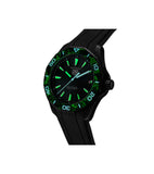Tag Heuer Aquaracer Professional 200 Solargraph Quartz Black Dial Black Rubber Strap Watch for Men - WBP1112.FT6199 Authentic Buy Shop Now