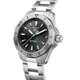 Tag Heuer Aquaracer Professional 200 Solargraph Quartz Black Dial Silver Steel Strap Watch for Men - WBP1114.BA0000 Authentic Buy Shop Now