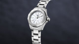 Tag Heuer Aquaracer Professional 200 Quartz Mother of Pearl Dial Silver Steel Strap Watch for Women - WBP1418.BA0622 Authentic Buy Shop Now