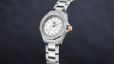 Tag Heuer Aquaracer Professional 200 Quartz Diamonds Mother of Pearl Dial Silver Steel Strap Watch for Women - WBP1451.BA0622 Authentic Buy Shop Now