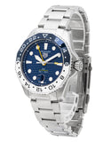 Tag Heuer Aquaracer Professional 300 GMT Automatic Blue Dial Silver Steel Strap Watch for Men - WBP2010.BA0632 Authentic Buy Shop Now