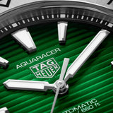 Tag Heuer Aquaracer Professional 200 Automatic Green Dial Silver Steel Strap Watch for Men - WBP2115.BA0627 Authentic Buy Shop Now