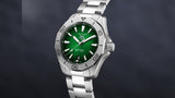 Tag Heuer Aquaracer Professional 200 Automatic Green Dial Silver Steel Strap Watch for Men - WBP2115.BA0627 Authentic Buy Shop Now