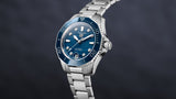Tag Heuer Aquaracer Professional 300 Automatic Diamonds Blue Dial Silver Steel Strap Watch for Women - WBP231B.BA0618 Authentic Buy Shop Now