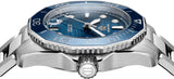 Tag Heuer Aquaracer Professional 300 Automatic Diamonds Blue Dial Silver Steel Strap Watch for Women - WBP231B.BA0618 Authentic Buy Shop Now