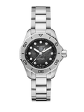 Tag Heuer Aquaracer Professional 200 Automatic Black Dial Silver Steel Strap Watch for Men - WBP2410.BA0622 Authentic Buy Shop Now