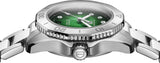 Tag Heuer Aquaracer Professional 200 Automatic Diamond Green Dial Silver Steel Strap Watch for Women - WBP2415.BA0622 Authentic Buy Shop Now
