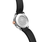 Tag Heuer Aquaracer Professional 200 Automatic Diamonds Black Dial Black Rubber Strap Watch for Women - WBP2451.FT6200 Authentic Buy Shop Now