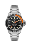Tag Heuer Aquaracer Professional 1000 Superdiver Automatic Black Dial Silver Steel Strap Watch for Men - WBP5A8A.BF0619 Authentic Buy Shop Now