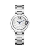 Cartier Ballon Bleu de Cartier Diamonds Silver Dial Silver Steel Strap Watch for Women - WE902073 Authentic Buy Shop Now