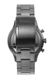 Fossil Retro Pilot Chronograph Black Dial Grey Steel Strap Watch for Men - FS5834 Authentic Buy Shop Now
