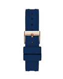 Guess Cosmo Diamonds Blue Blue Dial Blue Silicone Strap Watch for Women - GW0034L4 Authentic Buy Shop Now