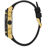 Guess Navigator Chronograph Black Dial Black Rubber Strap Watch for Men - GW0264G3 Authentic Buy Shop Now