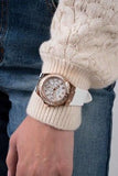 Guess Crown Jewel Multifunction Diamonds White Dial White Leather Strap Watch for Women - GW0411L1 Authentic Buy Shop Now