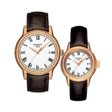Tissot T Classic Carson White Dial Brown Leather Strap Watch For Men - T085.410.36.013.00 Authentic Buy Shop Now