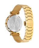 Versace Palazzo Empire Greca White Dial Gold Mesh Bracelet Watch for Women - VEDV00619 Authentic Buy Shop Now