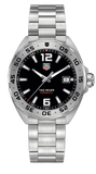 Tag Heuer Formula 1 Black Dial Silver Steel Strap Watch for Men - WAZ1112.BA0875 Authentic Buy Shop Now