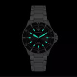 Emporio Armani World Explorer Solar Black Dial Silver Steel Strap Watch for Men - AR11787 Authentic Buy Shop Now