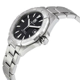 Tag Heuer Aquaracer Automatic Black Dial Silver Steel Strap Watch for Men - WAY2110.BA0928 Authentic Buy Shop Now