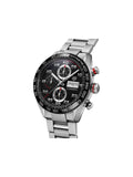 Tag Heuer Carrera Chronograph Black Dial Silver Steel Strap Watch for Men - CBN2A1AA.BA0643 Authentic Buy Shop Now