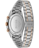 Hugo Boss Jet Silver Dial Two Tone Steel Strap Watch for Men - 1513385 Authentic Buy Shop Now