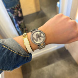 Michael Kors Parker Quartz Silver Dial Silver Steel Strap Watch For Women - MK6658 Authentic Buy Shop Now