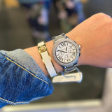 Michael Kors Camille Crystals Quartz Silver Dial Silver Steel Strap Watch for Women - MK6993 Authentic Buy Shop Now