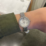 Emporio Armani Rosa Quartz White Dial Silver Steel Strap Watch For Women - AR11354 Authentic Buy Shop Now