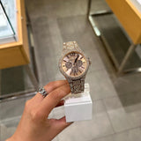 Michael Kors Camille Multifunctional Crystals Rose Gold Dial Rose Gold Steel Strap Watch for Women - MK6961 Authentic Buy Shop Now