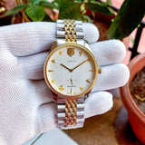 Gucci G Timeless Automatic White Dial Two Tone Steel Strap Watch for Men - YA126356 Authentic Buy Shop Now