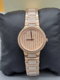 Michael Kors Gabbi Rose Gold Dial Rose Gold Steel Strap Watch For Women - MK3986 Authentic Buy Shop Now