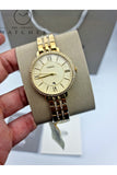 Fossil Jacqueline Gold Dial Gold Steel Strap Watch for Women - ES3547 Authentic Buy Shop Now
