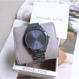 Michael Kors Runway Quartz Blue Dial Blue Steel Strap Watch For Women - MK3419 Authentic Buy Shop Now