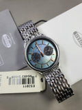 Fossil Tailor Mother of Pearl Black Dial Silver Steel Strap Watch for Women - ES3911 Authentic Buy Shop Now