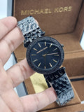 Michael Kors Darci Black Dial Black Steel Strap Watch for Women - MK3337 Authentic Buy Shop Now