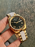 Guess Connoisseur Black Dial Gold Steel Strap Watch for Men - GW0265G3 Authentic Buy Shop Now