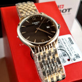 Tissot T Classic Tradition Chronograph Black Dial Silver Steel Strap Watch For Men - T063.617.11.057.00 Authentic Buy Shop Now