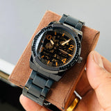 Fossil Bronson Automatic Skeleton Black Dial Black Steel Strap Watch for Men - ME3217 Authentic Buy Shop Now