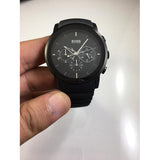 Hugo Boss Modern Black Dial Black Rubber Strap Watch for Men - 1512639 Authentic Buy Shop Now